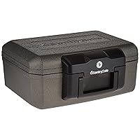 SentrySafe Fireproof Safe Box with Key Lock, Chest Safe for Home with Fire-Resistant Security, 0.18 Cubic Feet, 6.1 x 14.3 x 11.2 Inches, 1210