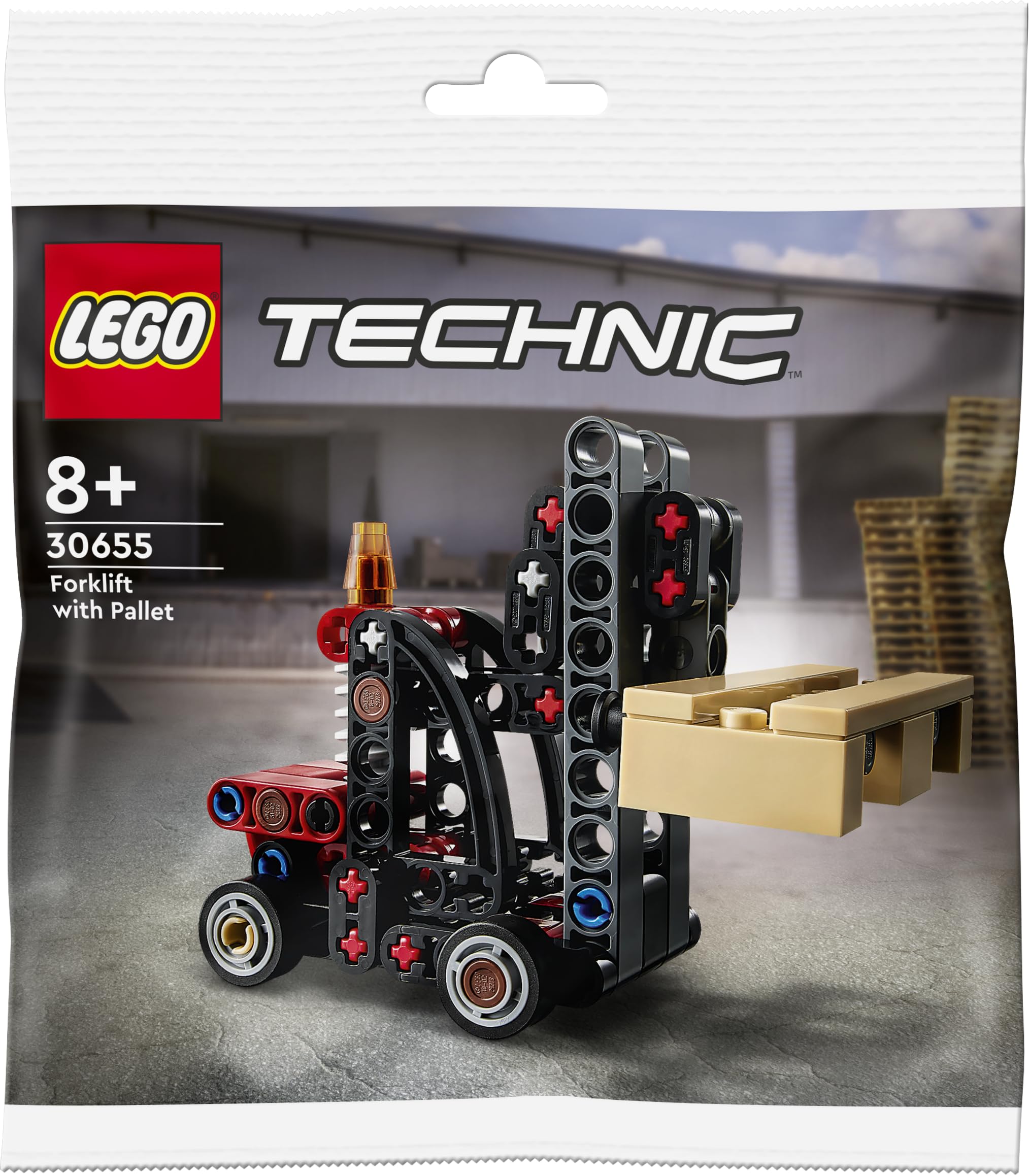LEGO 30655 Forklift with Pallet polybag - New.