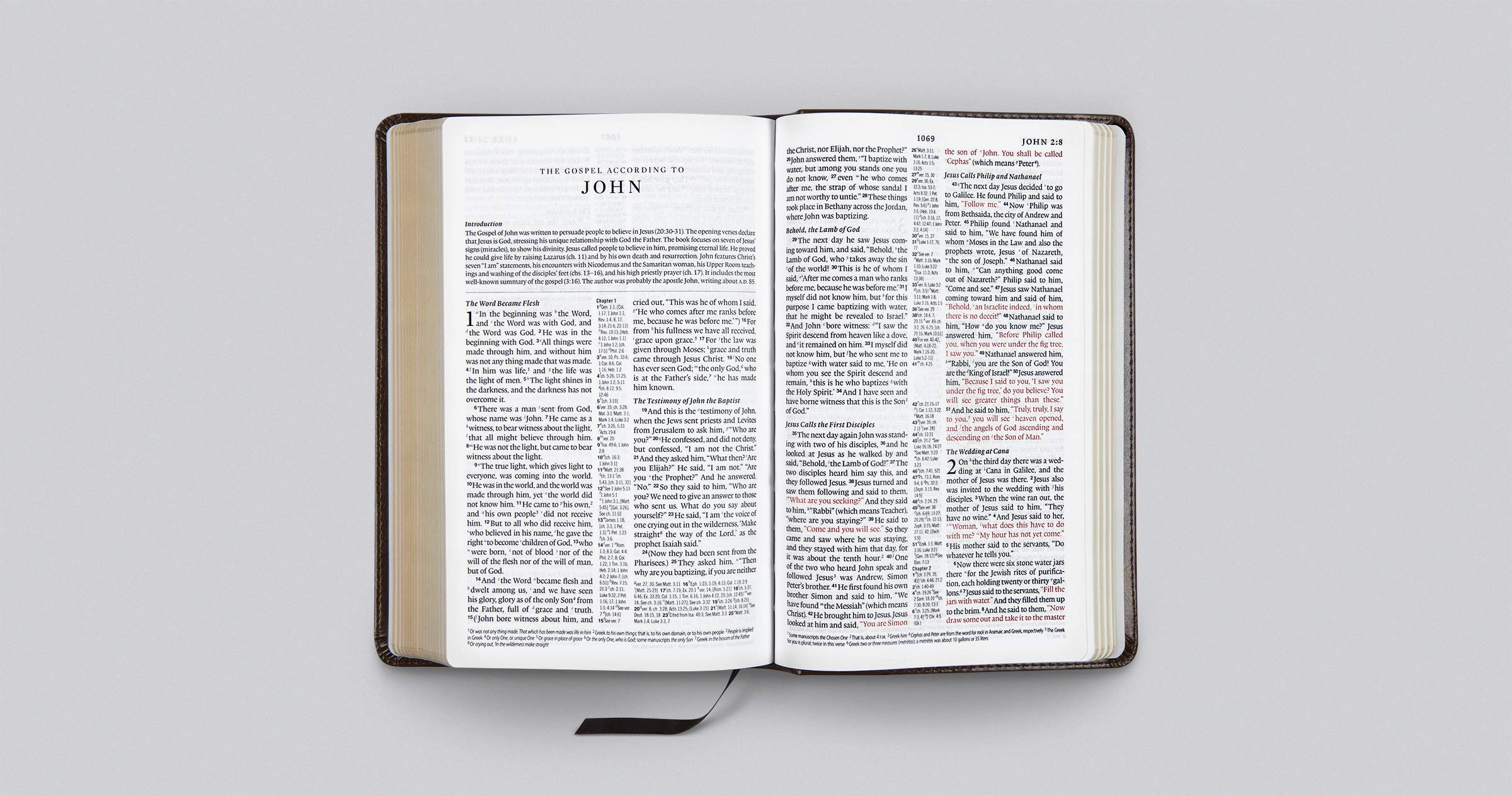 ESV Reference Bible (TruTone, Coffee)