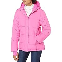 Amazon Essentials Women's Heavyweight Long-Sleeve Hooded Puffer Coat (Available in Plus Size)