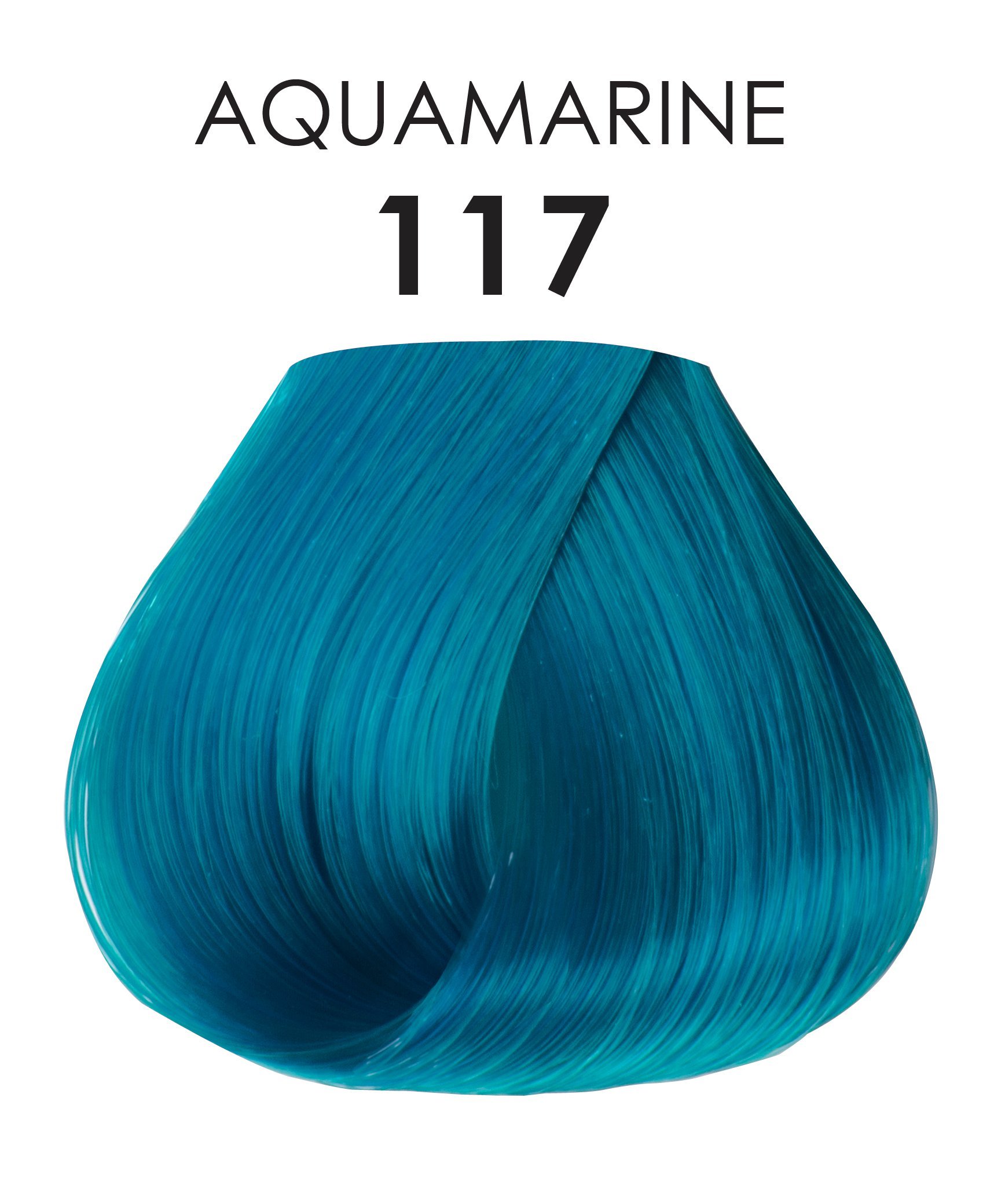 Adore Shining Semi-Permanent Hair Colour, 117 aquamarine, 4 Fl Oz
