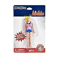 Sunny Days Entertainment Bendems Collectible Posable Figures - Archie: Betty (201976)