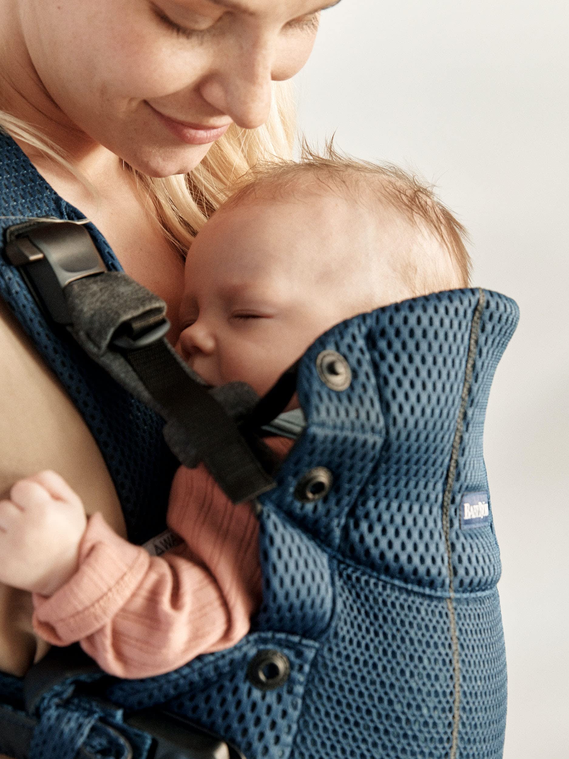 BabyBjörn Baby Carrier Harmony, 3D mesh, Navy Blue