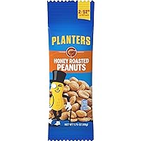 Honey Roasted Peanuts, 1.75 Ounce Packet (Pack of 18)
