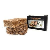 Authentic African Black Soap Bar: Skincare - Plant-based - from Ghana, West Africa