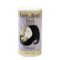 Face and Body Mask for Dry and Sensitive Skin 1.5 oz Oatmeal