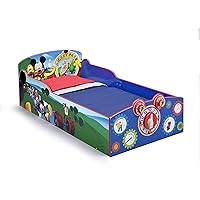 Delta Children Interactive Wood Toddler Bed - Greenguard Gold Certified, Disney Mickey Mouse