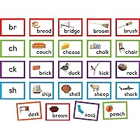 Teacher Created Resources Consonant Blends & Digraphs Pocket Chart Cards