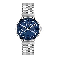 Ted Baker Phylipa Gents Silver Mesh Band Bracelet Watch (Model: BKPPGS4039I)