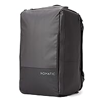 NOMATIC 40L Travel Bag- Convertible Duffel/Backpack, Carry-on Size for Airplane Travel, Everyday Use Laptop Bag, TSA Compliant Black Backpack