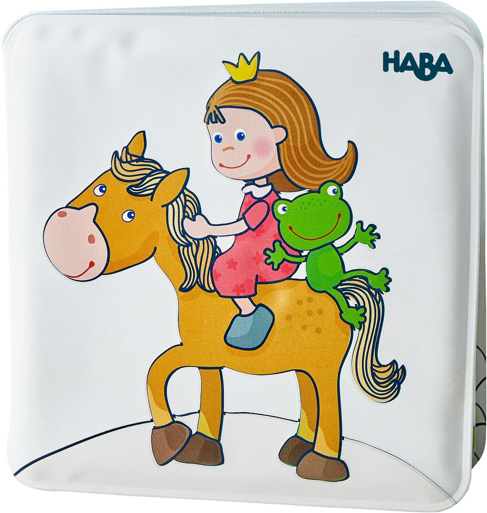 HABA Magic Bath Book Princess - Wet the Pages to Reveal Colorful Background - Great for Tub or Pool