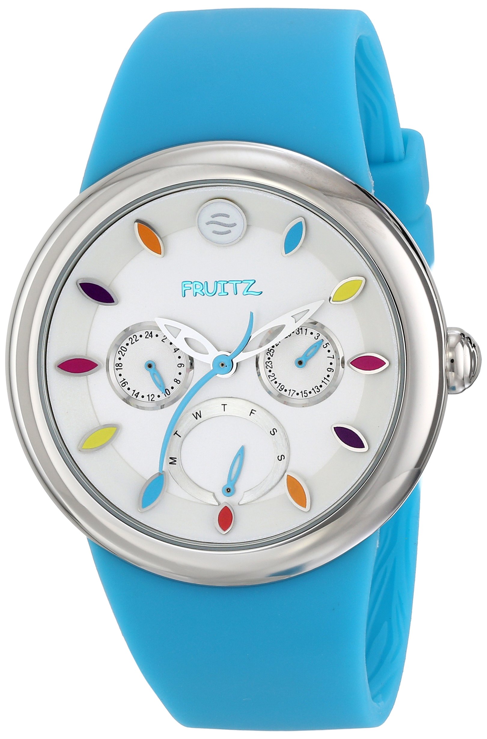Fruitz by Philip Stein Unisex F43S-TF-TQ Analog Display Japanese Quartz Blue Watch