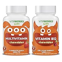 Kids Multivitamin Chewables + Vitamin B12 Chewables Bundle