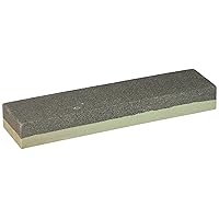 Winco SS-821 Combination Sharpening Stone, 8-Inch by 2-Inch by 1-Inch,Medium,Black, Gray