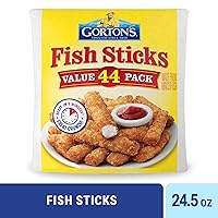 Crunchy Breaded Fish Sticks, 44 Pack (Frozen)