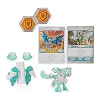 Bakugan Ultra, Batrix with Transforming Baku-Gear, Armored Alliance 3-inch Tall Collectible Action Figure, Kids Toys for Boys
