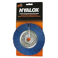 Dico 541-766-6 Nyalox Bench Brush 6-Inch Blue 240 Grit
