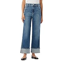 Joe's Jeans Women's The Trixie High Rise Wide Leg Denim Trouser