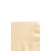 Vanilla Cream Beverage Paper Napkins - 5