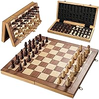 Magnetic Chess Board Set for Adults & Kids, 15