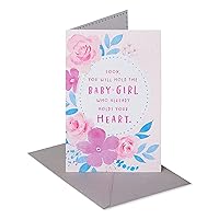 American Greetings Baby Shower Card for Girl (Count Down the Days)