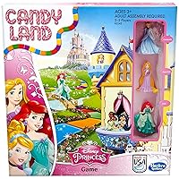Candy Land Disney Princess Edition Board Game, Preschool Games for 2 to 3 Players, Family Games for Kids Ages 3 and Up (Amazon Exclusive)