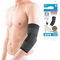 Neo-G Elbow Support for Tendonitis, Joint Pain, Tennis, Golf, Sports - Tennis Elbow Brace Arm Support - Multi Zone Elbow Compression Sleeve - Airflow - XL