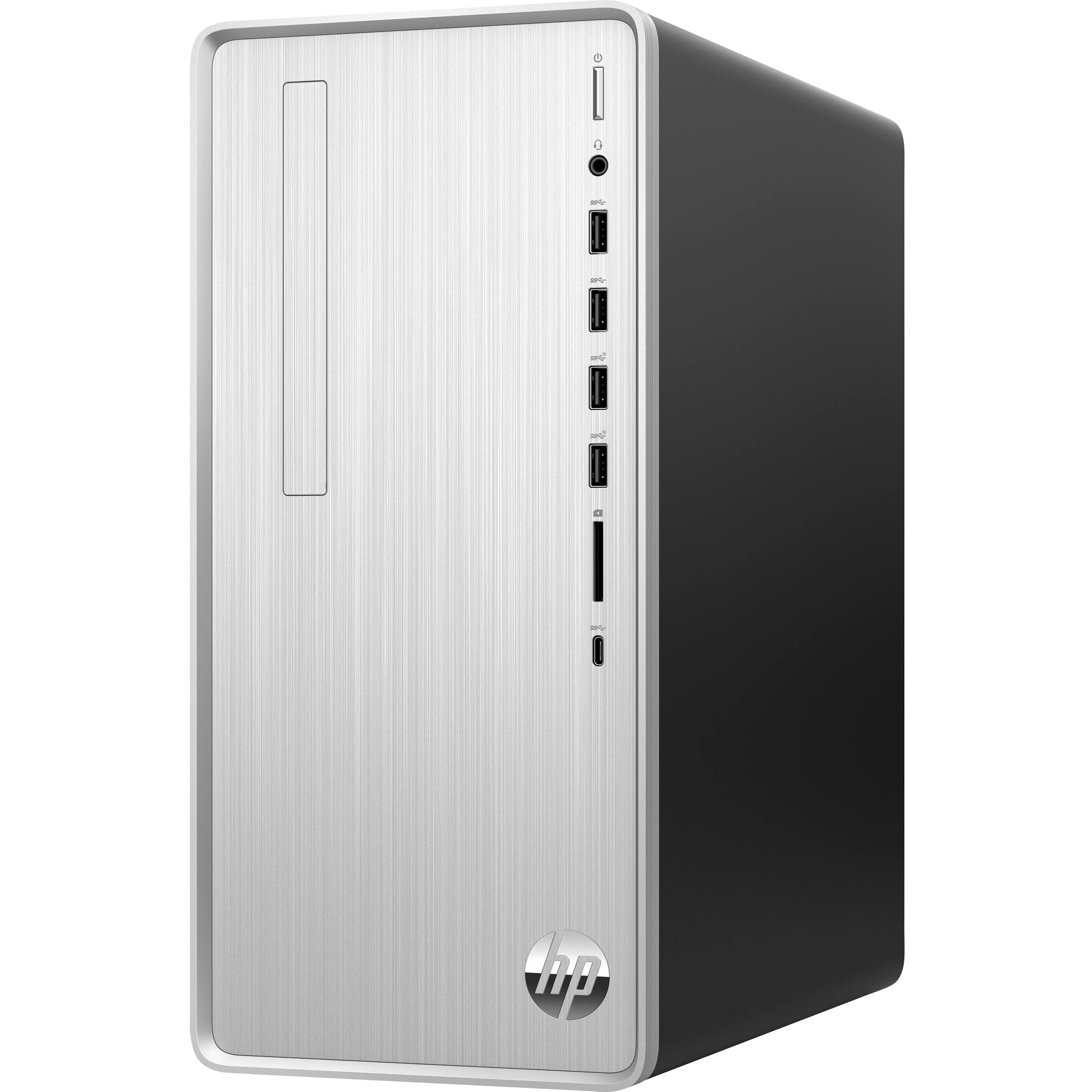 HP Pavilion Desktop PC, AMD Ryzen 5 5600G, 12 GB RAM, 512 GB SSD, Windows 11 Home, Wi-Fi 5 & Bluetooth Connectivity, 9 USB Ports, Wired Keyboard and Mouse Combo, Pre-Built PC Tower (TP01-2040, 2022)