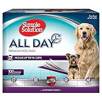6-Layer All Day Premium Dog Pads | Lavender Scent | 23 x 24 100 pads