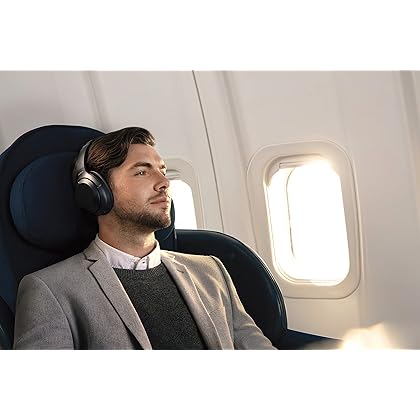 Sony WH1000XM3 Noise Cancelling Headphones, Wireless Bluetooth Over the Ear Headset – Black (2018 Version)