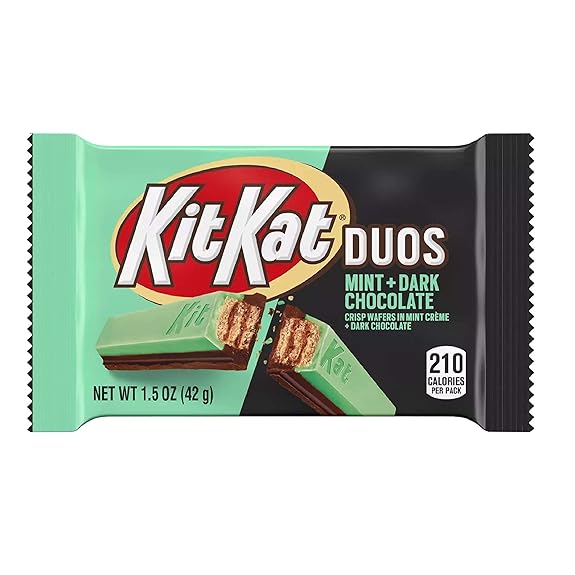 Hershey's KitKat 6 Bars Variety Assortment Mix Bundle Pack Chocolate Candy  Singles - Milk - Dark- Mint - Mocha - Strawberry - Blueberry Muffin, 1.5