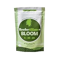 Bloom - NPK + Micronutrients for Plants in Flower | 1.1lb Canadian Dry Powder Fertilizer Flowering Nutrients Bloom Booster | 160 Feeding or up to 8 plants in soil, coco, DWC, hydroponic