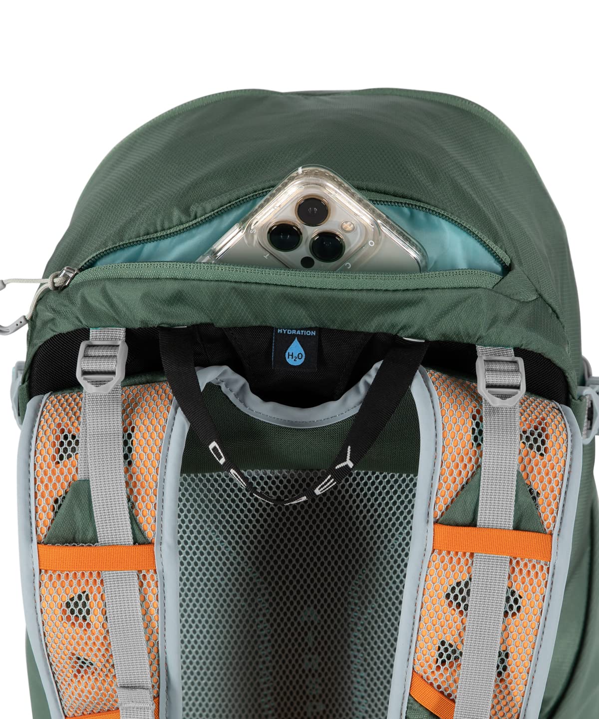Osprey Hikelite 26L Hiking Backpack, Pine Leaf Green, O/S