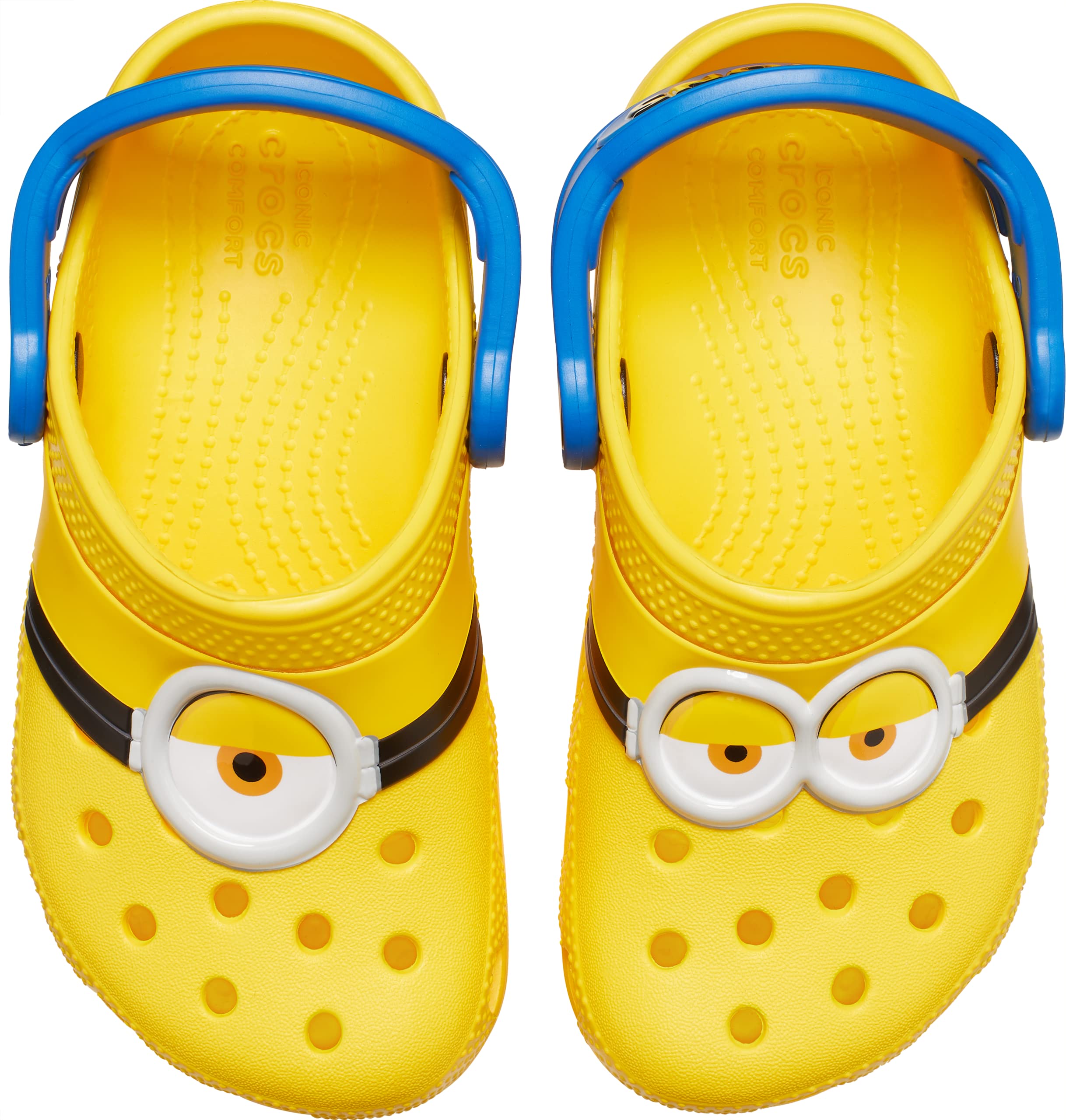 Crocs Unisex-Child Despicable Me Minions Clogs, I Am Minions, 7 Toddler
