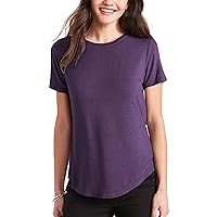 Hat and Beyond Womens Casual Curved Hem Sport Workout Moisture Wicking Lounge Tee Shirt