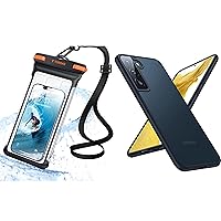 TORRAS Waterproof Phone Pouch + Samsung Galaxy S22 Plus Case