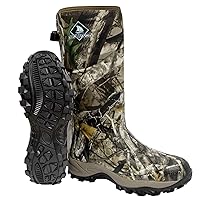 Obcursco Hunting Boots for Men, Waterproof Insulated 6mm Neoprene Rubber Boots for Hunting and Outdoor Activities (Camo)