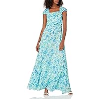 Shoshanna Women's Whitley Off The Shoulder Floral Gown