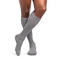 Sigvaris Men's Style Linen Compression Socks 20-30mmHg - Hypoallergenic, Lightweight, Breathable & Sustainable - Ideal for Sensitive Skin, Fatigued Legs & DVT Prevention