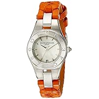 Baume & Mercier Women's BMMOA10115 Linea Analog Display Quartz Orange Watch