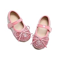 Otter MOMO Toddler/Little Girls Mary Jane Ballerina Flats Shoes Slip-on School Party Dress Princess Shoes