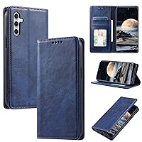 Cell Phone Case Wallet Compatible with Samsung Galaxy A35 5G Wallet Case With Card Holder Magnetic, Phone Case Shockproof Cover Leather Protective Flip Cover-Credit Card Holder-Kickstand Book Folio Ph