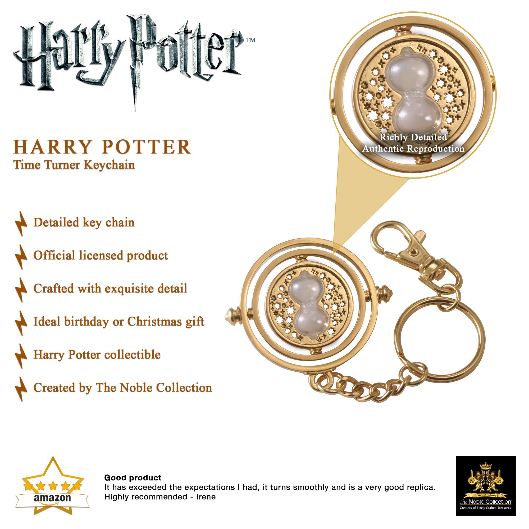 The Noble Collection Harry Potter Time Turner Key Chain