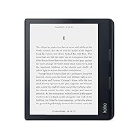 Kobo Sage | eReader | 8” HD Glare Free Touchscreen | Waterproof | Adjustable Brightness and Color Temperature | Blue Light Reduction | Bluetooth | WiFi | 32GB of Storage | Carta E Ink Technology