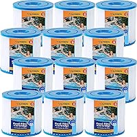 Pool Filter Cartridge Type D Filter Cartrige Replacement. (12 Pack)