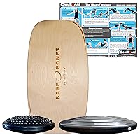 Premium Wobble Boards - Balance, Stabilisation & Core Training for All Abilities – Adjustable - For Fitness, Physio, Standing Desk, Sensory, ADHA, Dyslexia & Movement while Sitting