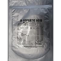 100 Grams D-Aspartic Acid Powder, DAA CAS # 1783-96 - 6