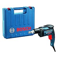Bosch Professional Trockenbauschrauber GSR 6-45 TE (12 Nm Drehmoment, 701 Watt, inkl. Schraubendrehereinsatz, Tiefenanschlag, Universalhalter, im Handwerkerkoffer), 0601445100