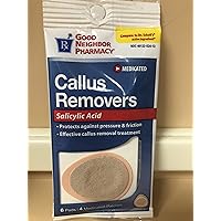 GNP Callus Removers (6 Pads - 4 Patches)
