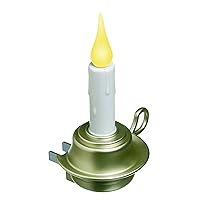 FPC1255P Rotating LED Flameless Candle Night Light Rotating LED Flameless Candle